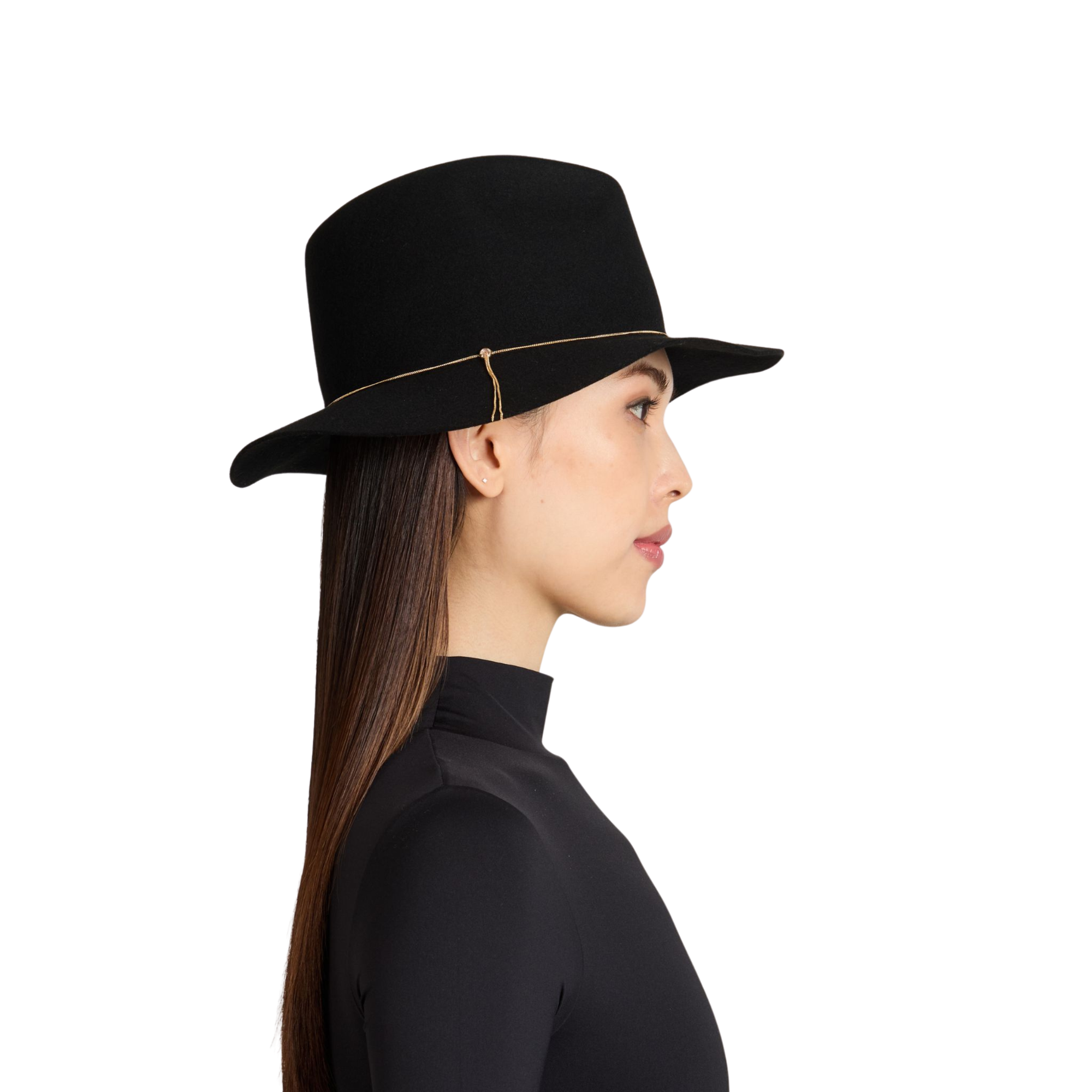 Sandy Wool Felt Fedora | Camel