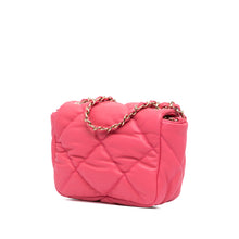 Chanel | Pre-Owned Mini Quilted Calfskin Bubbly Flap | Pink