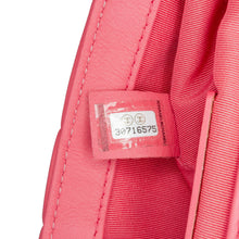 Chanel | Pre-Owned Mini Quilted Calfskin Bubbly Flap | Pink