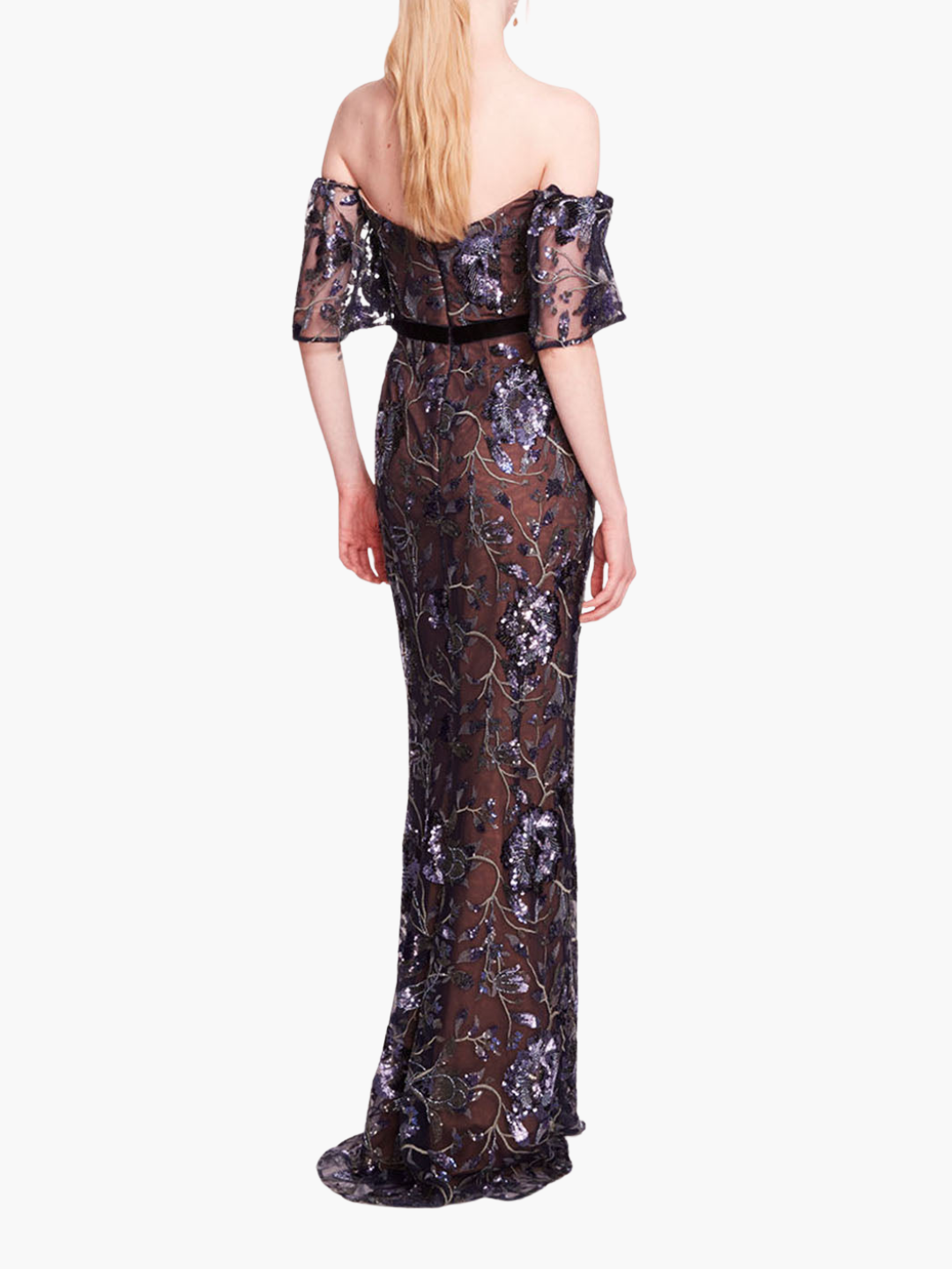 Climbing Vines Gown | Crystal Ocean