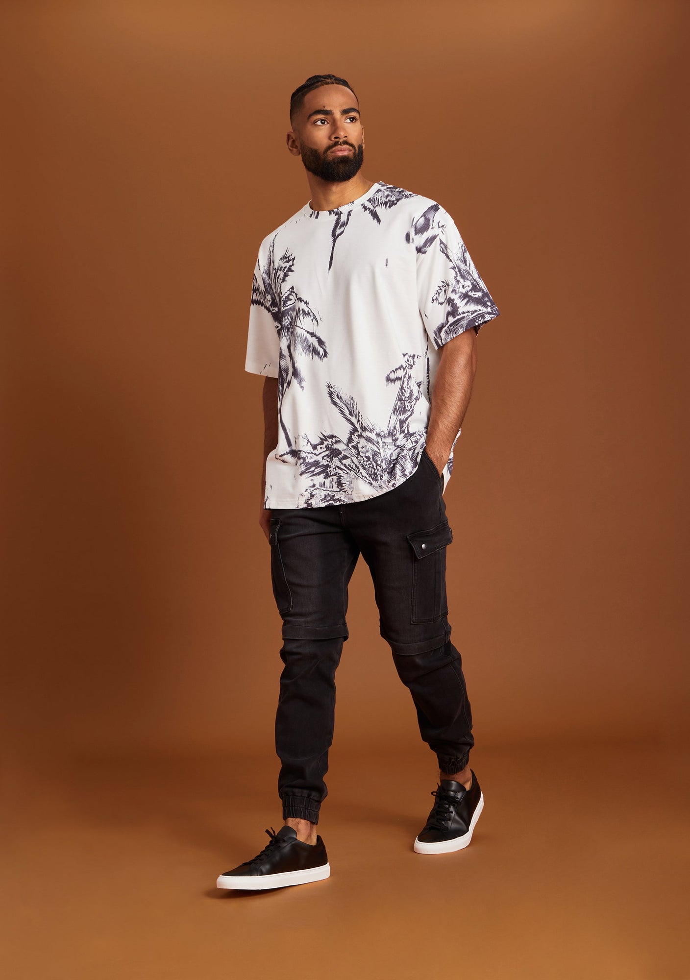 Mens | John Relaxed Cargo Pant | Midnight