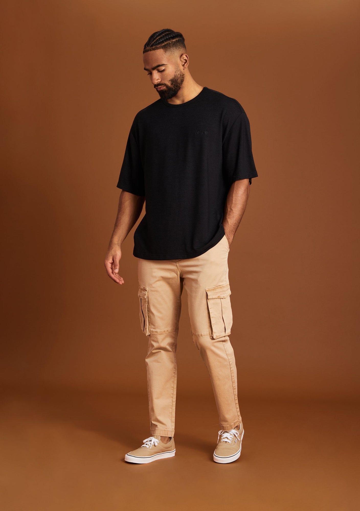 Mens | Jacob Pant | Washed Beige