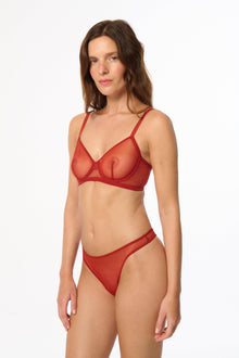 Bare Minimal Underwire Bra | Crimson