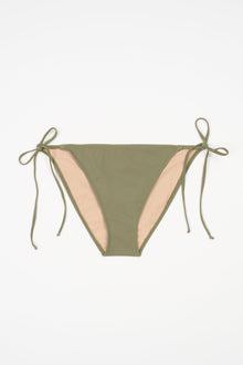 Essential String Bikini Bottom | Olive