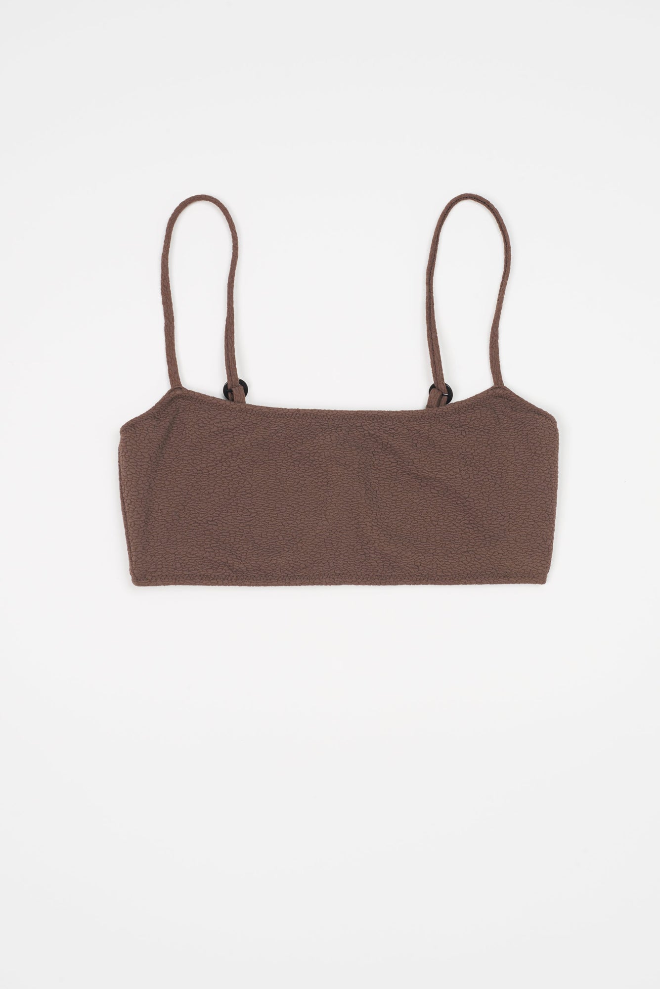 Boucle Hidden Underwire Bikini Top | Choco