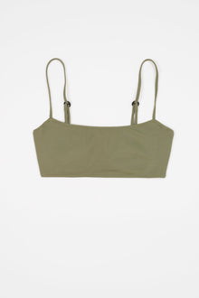 Essential Underwire Bikini Top | Olive