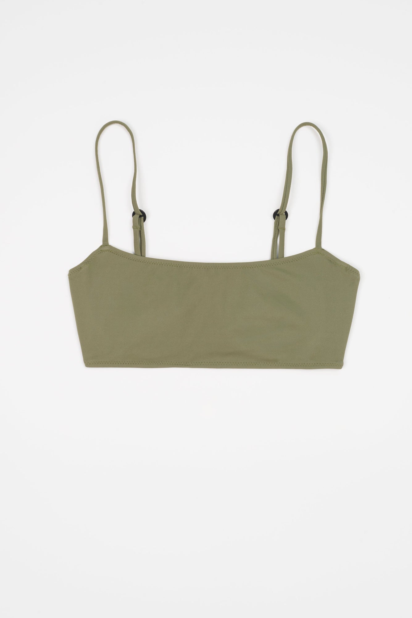 Essential Underwire Bikini Top | Olive