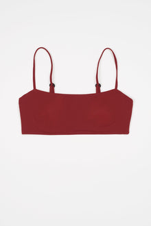 Essential Underwire Bikini Top | Crimson