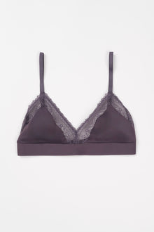Valery Soft Cup Triangle Bra  | Plum Blossom