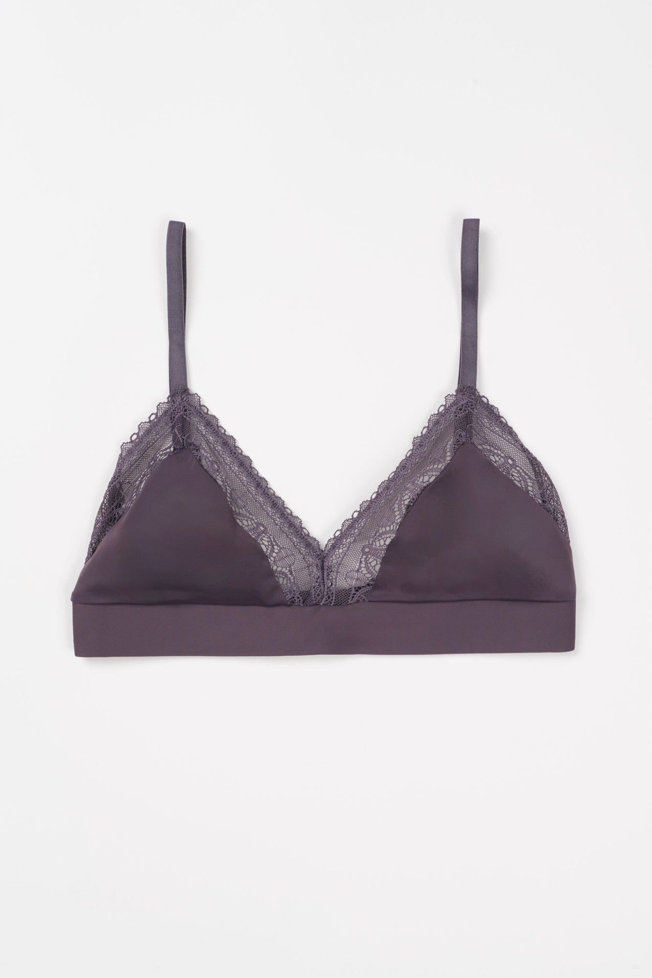 Valery Soft Cup Triangle Bra  | Plum Blossom