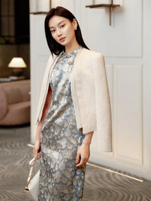 Traditional Style Elegant Coat | Beige