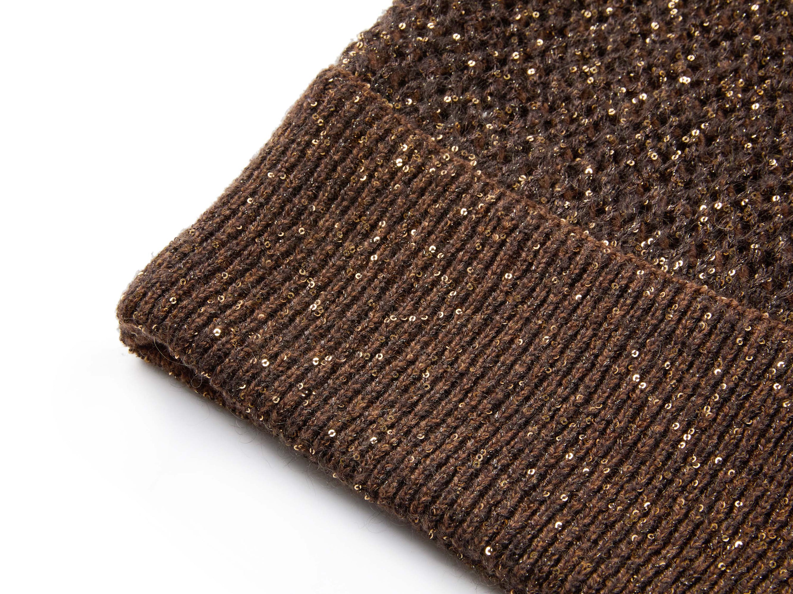 Wool Cardigan | Brown