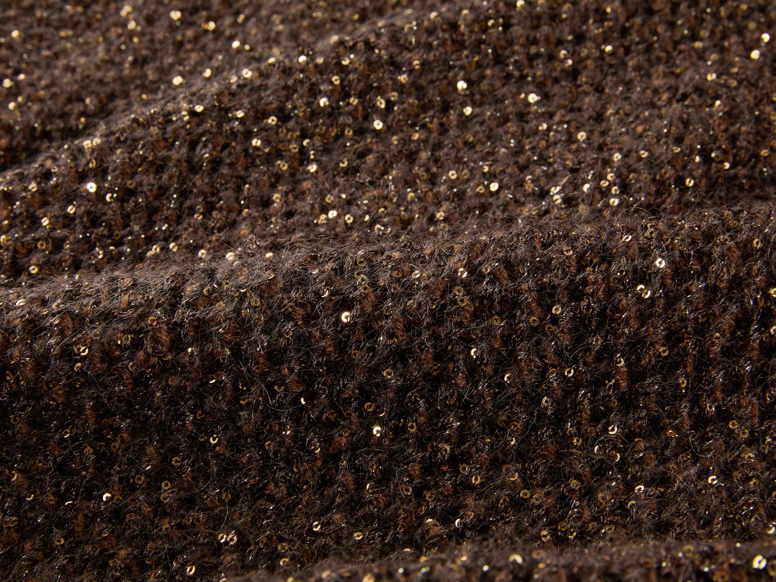 Wool Cardigan | Brown
