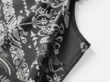 Ethnic Style Silk Camisole | Black