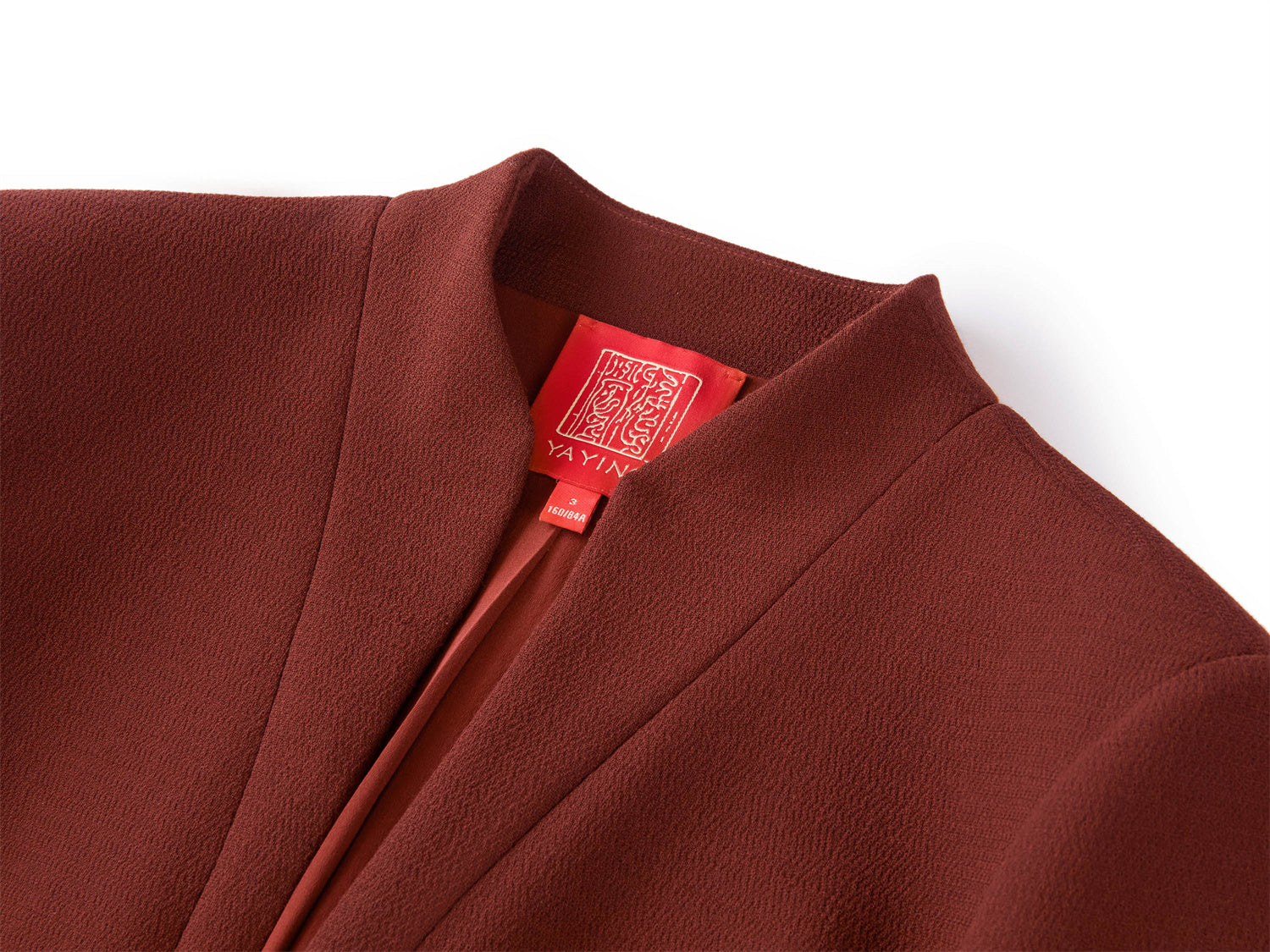 Wool Blazer | Wine Red