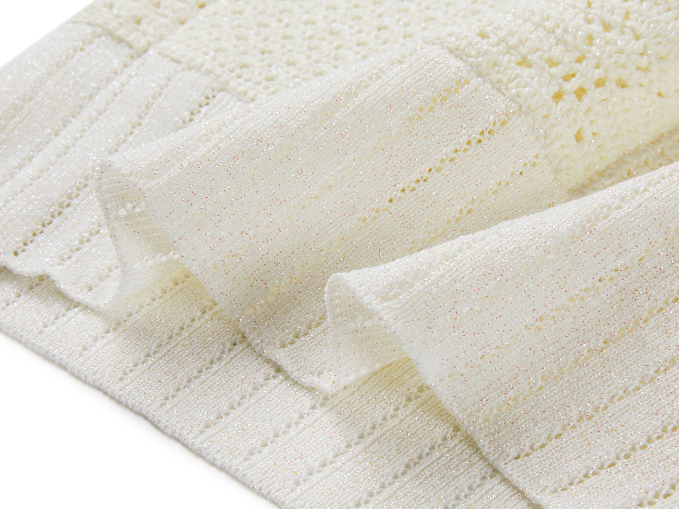 Textured Knit Top | White