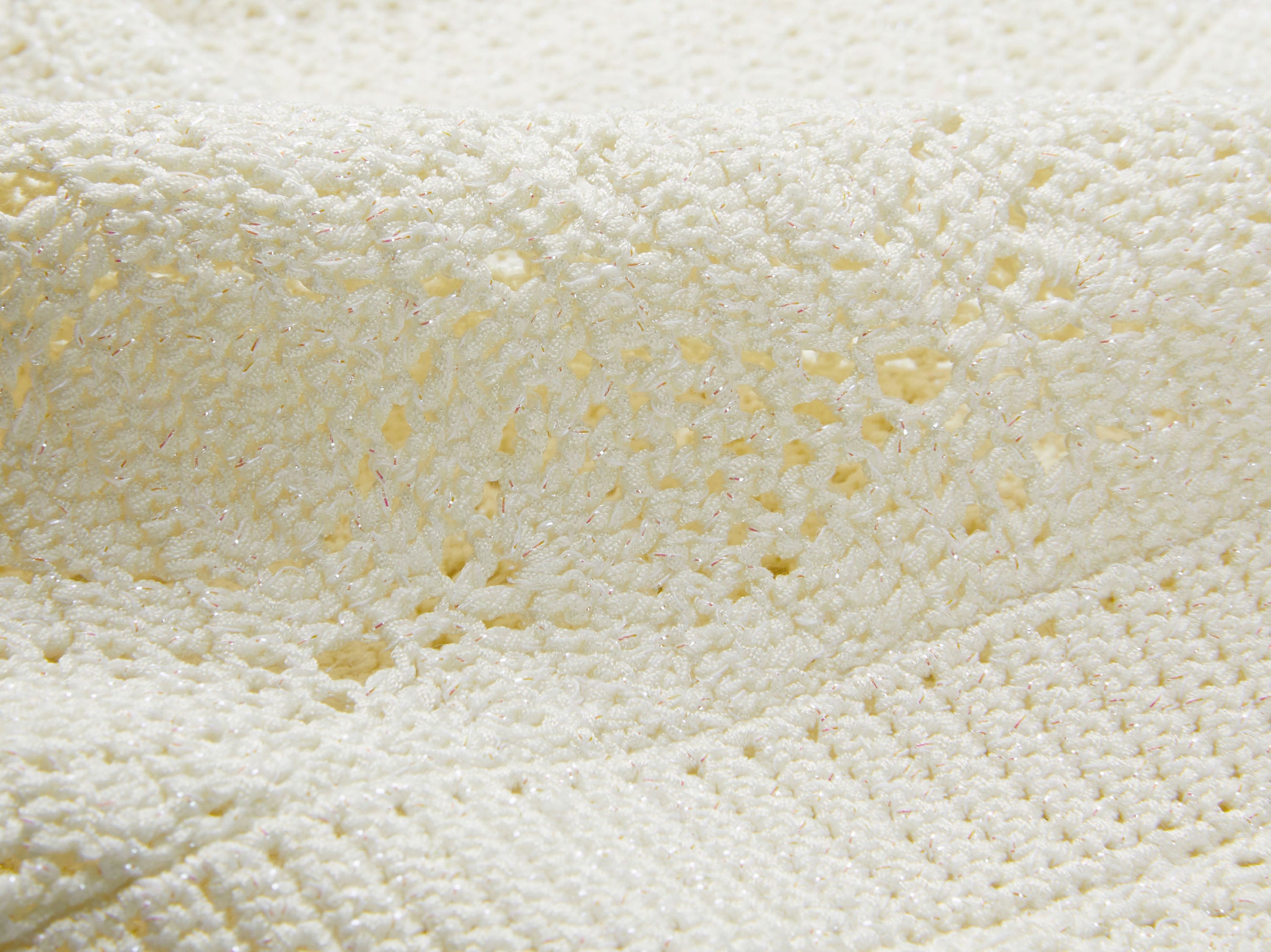Textured Knit Top | White