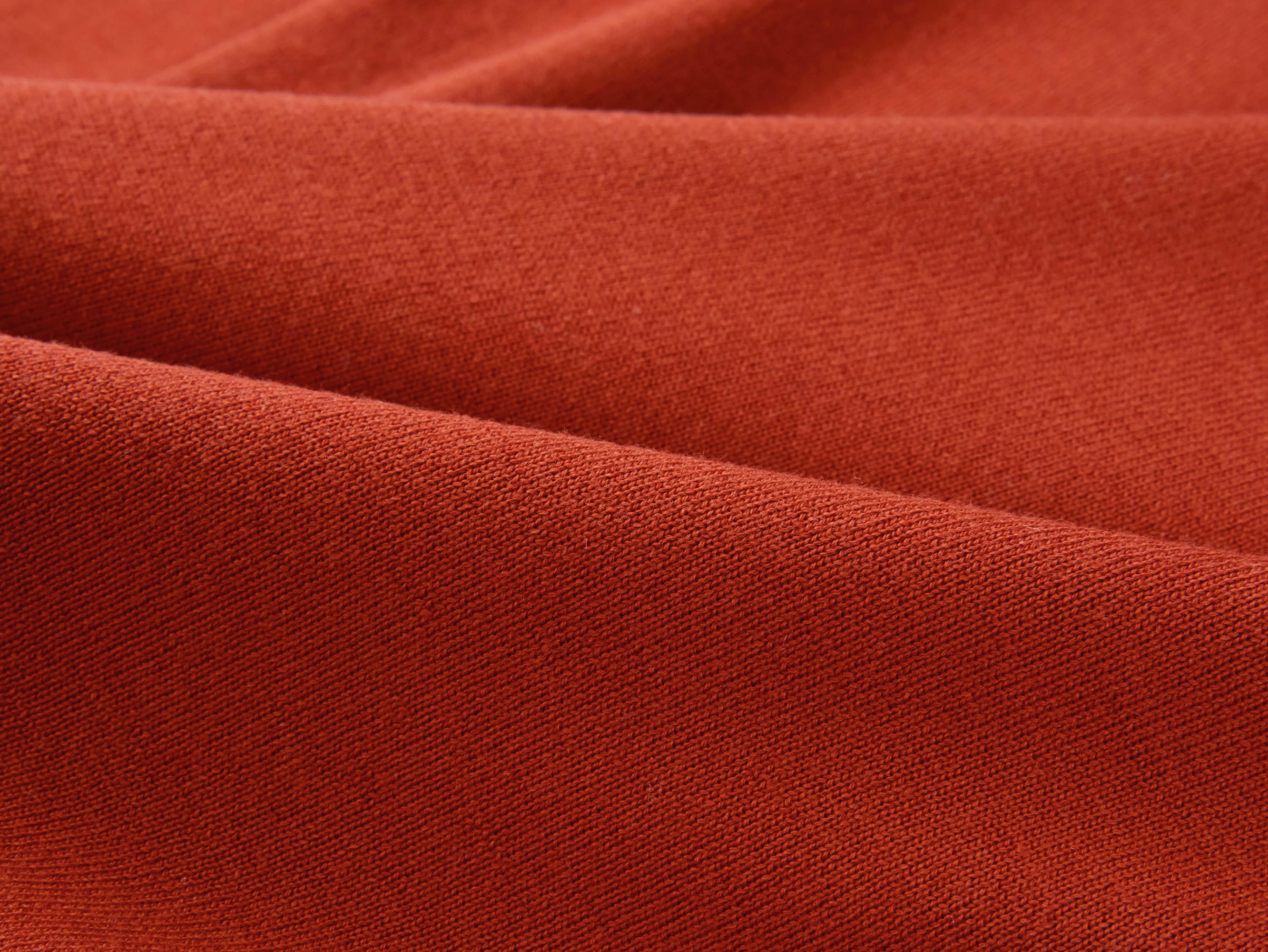 Wool Embroidered Sweater | Orange