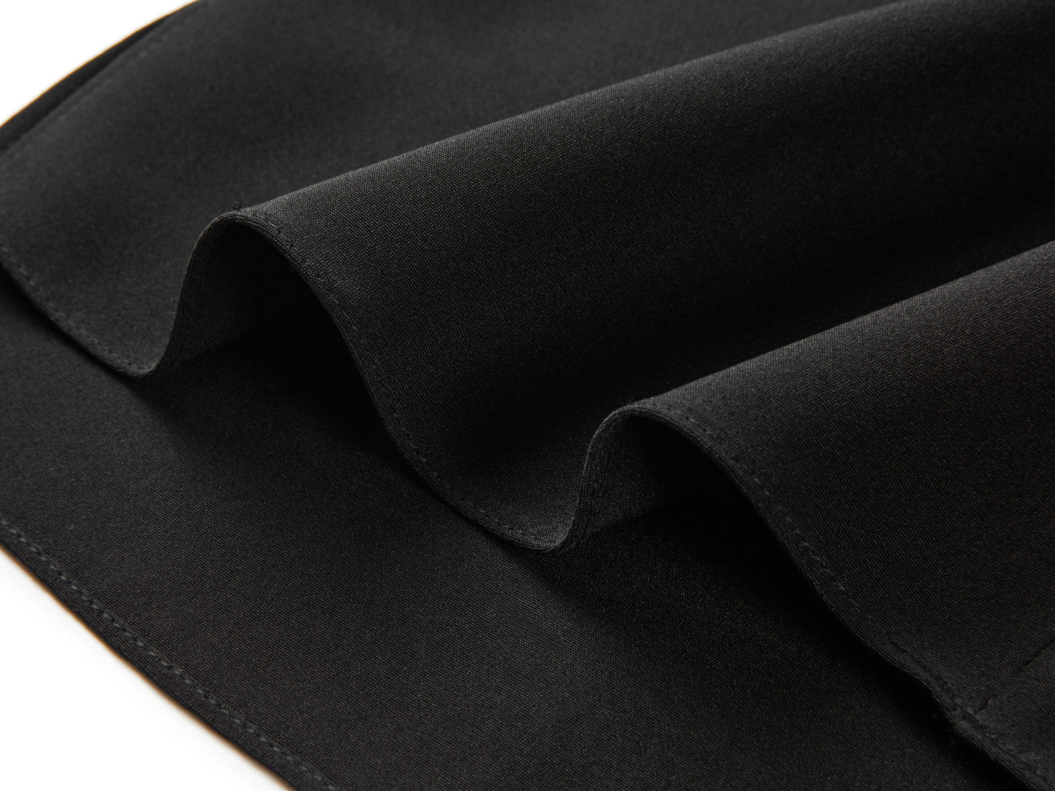 Silk Inner Sleeveless Top | Black