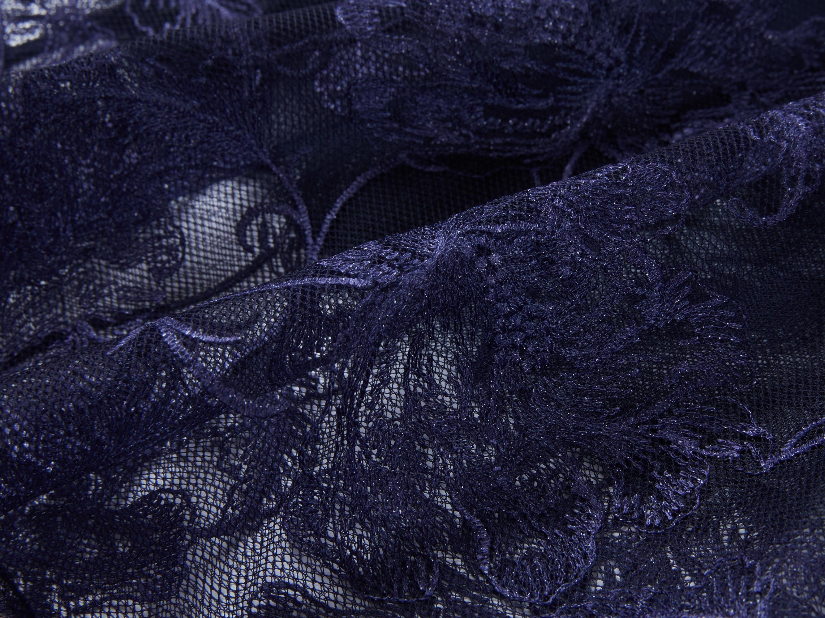 Lace Skirt | Navy