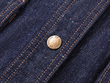 Cropped Denim Jacket | Navy