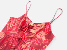 Printed Casual Camisole Dress | Red