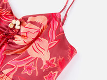 Printed Casual Camisole Dress | Red