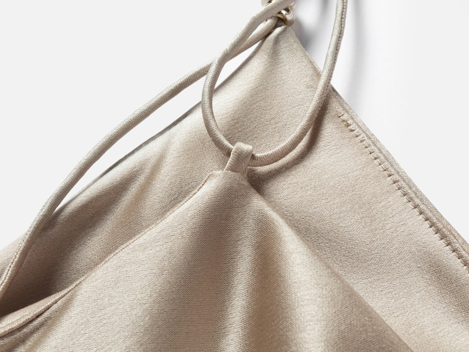 Acetic Acid Suspenders Dress | Camel