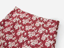 Jacquard Midi pencil Skirt | Red