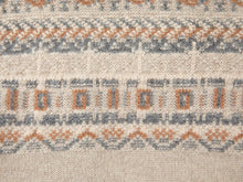 Wool Cashmere Jacquard Cardigan | Khaki