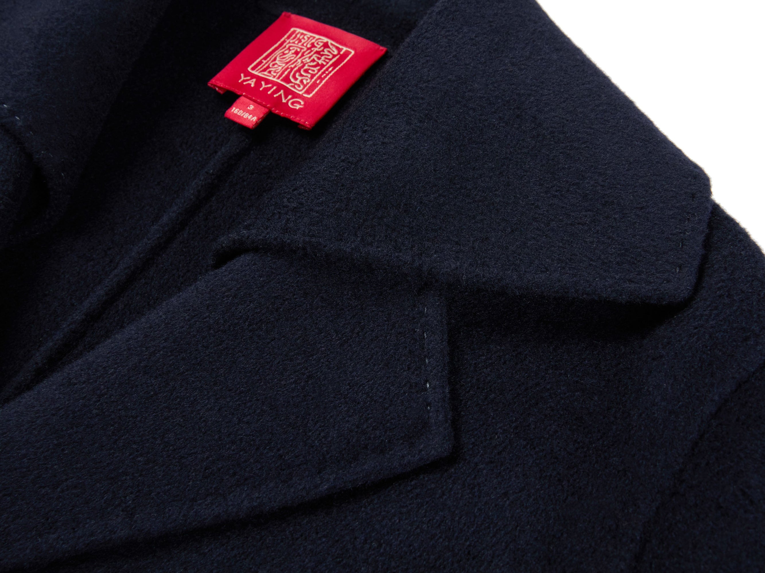 Wool Cashmere Coat | Navy
