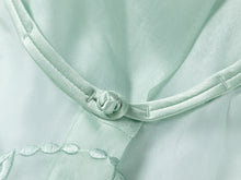 Chinese Style Embroidered Shirt | Green