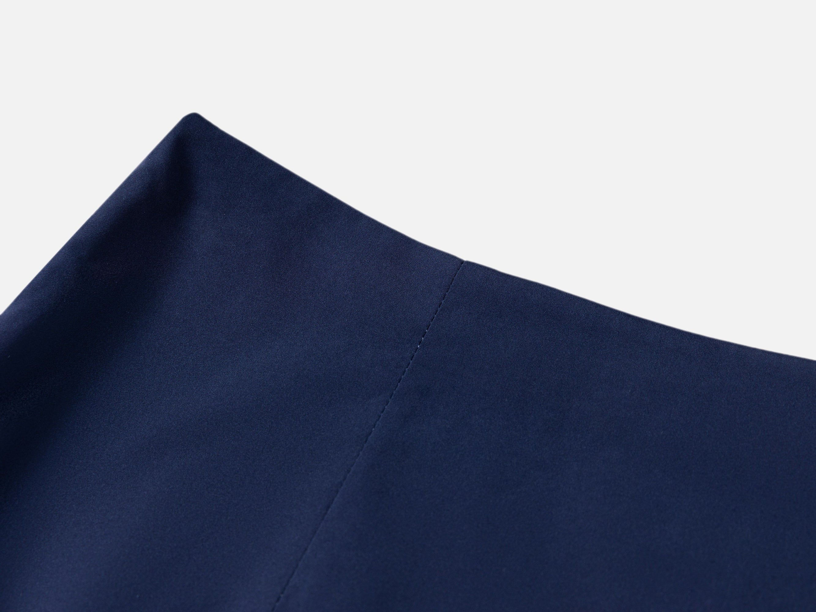 Ethnic Polyester Skirt | Navy