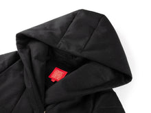 Cashmere Goose Down Jacket | Black
