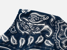 Denim Vest | Navy/White