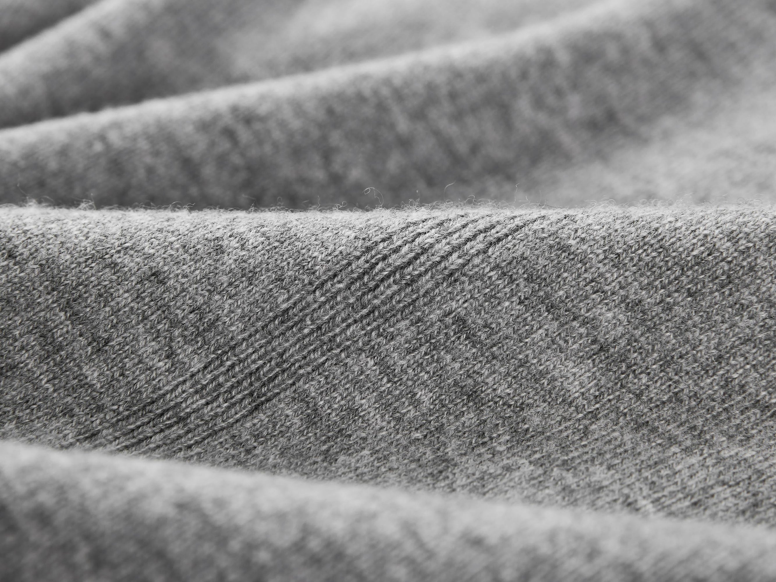 Wool Cashmere V-Neck Sequin Knit Cardigan | Grey