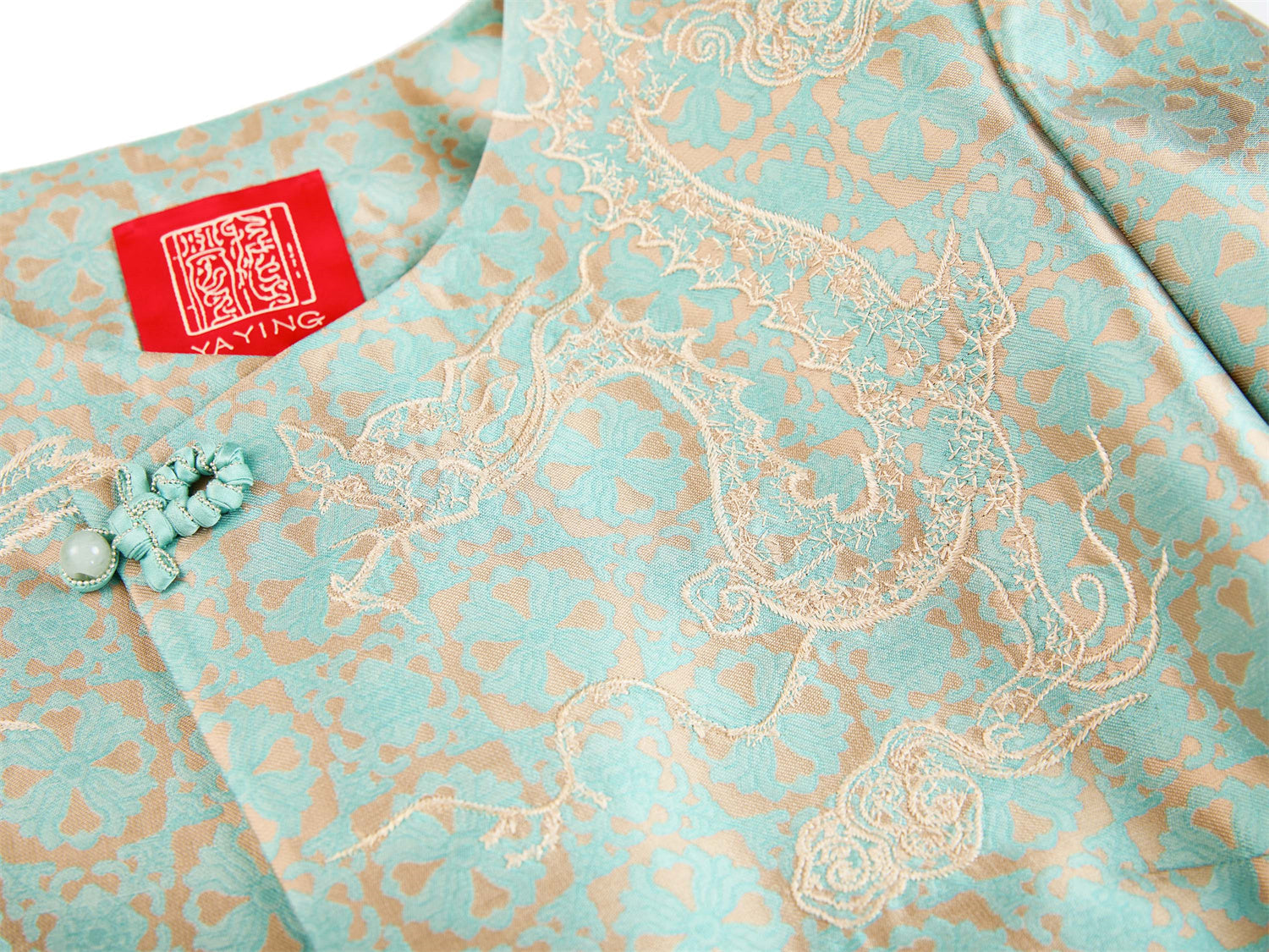 Short New Chinese-style Jacket | Green