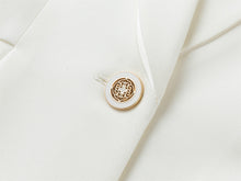 Heavyweight Silk Jacket | White