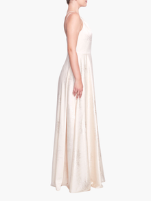 Barletta One -Shoulder Gown | Champagne