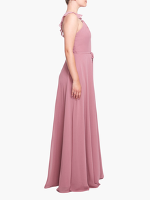 Pavia Solid Gown | Mauve