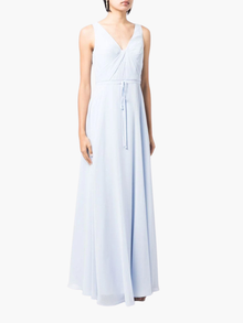 Calabria Back Detail Gown | Ice Blue