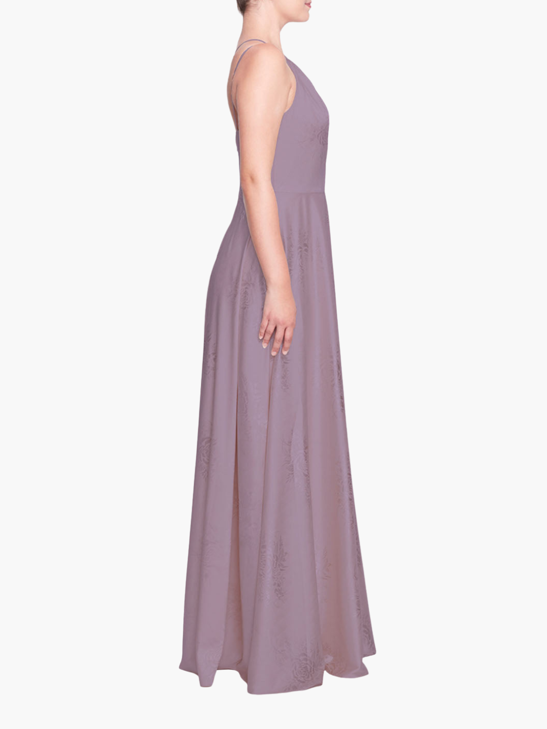 Barletta One-Shoulder Gown | Lavender