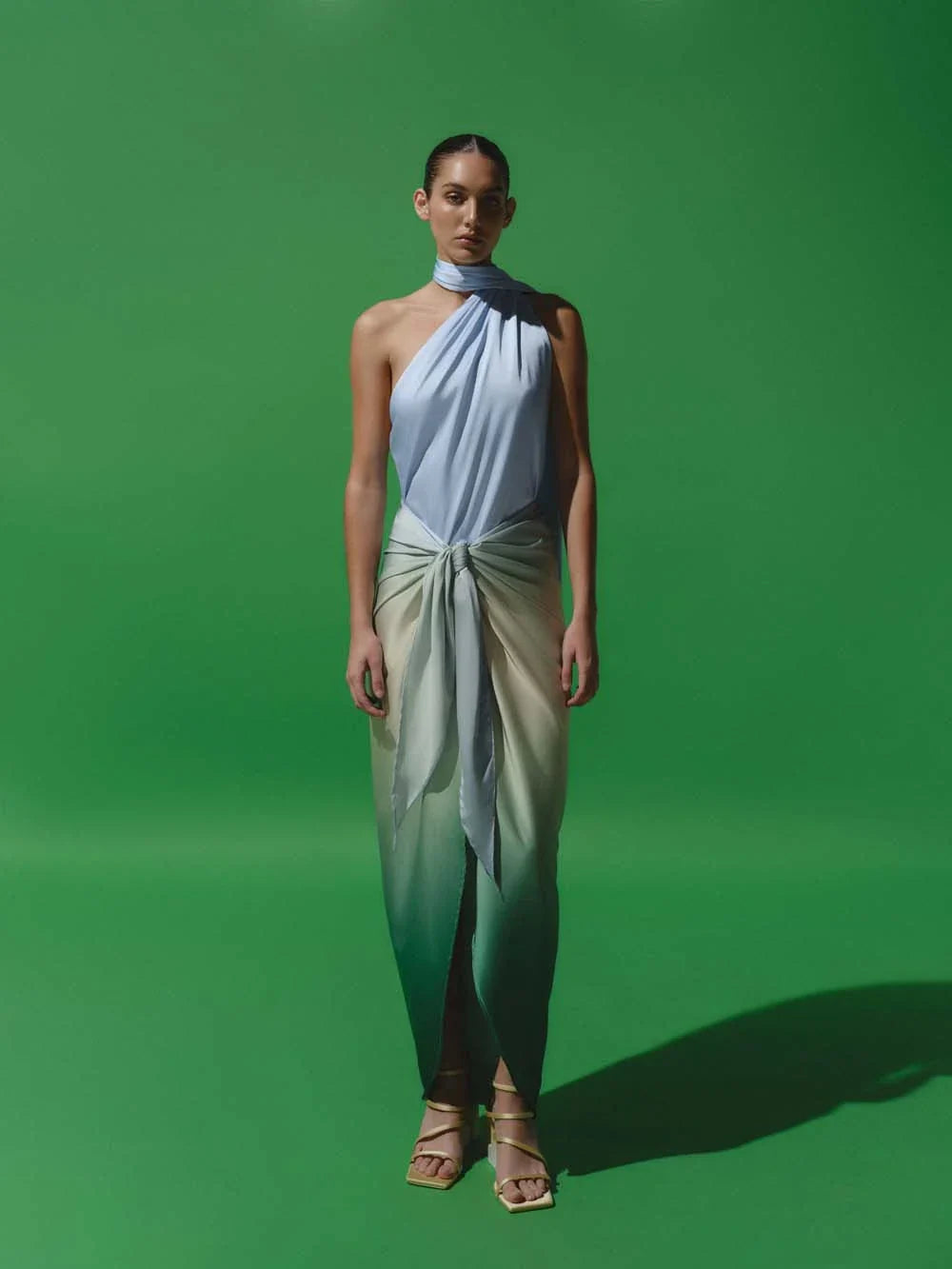 Lora Midi Dress | Algae