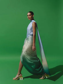 Lora Midi Dress | Algae