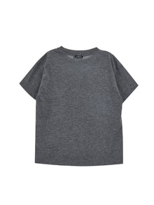 Boys | Mickey Mouse Jersey T-Shirt | Medium Grey/Cream
