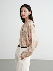 Mulberry Silk Jacket | Pink