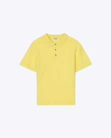 Zamir Merino Wool Polo Shirt | Lime Superfine Merino