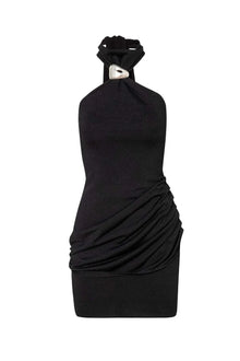 Moca Mini Dress | Coal