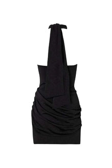 Moca Mini Dress | Coal