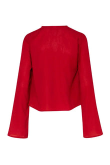 Parma Blouse | Fire Red